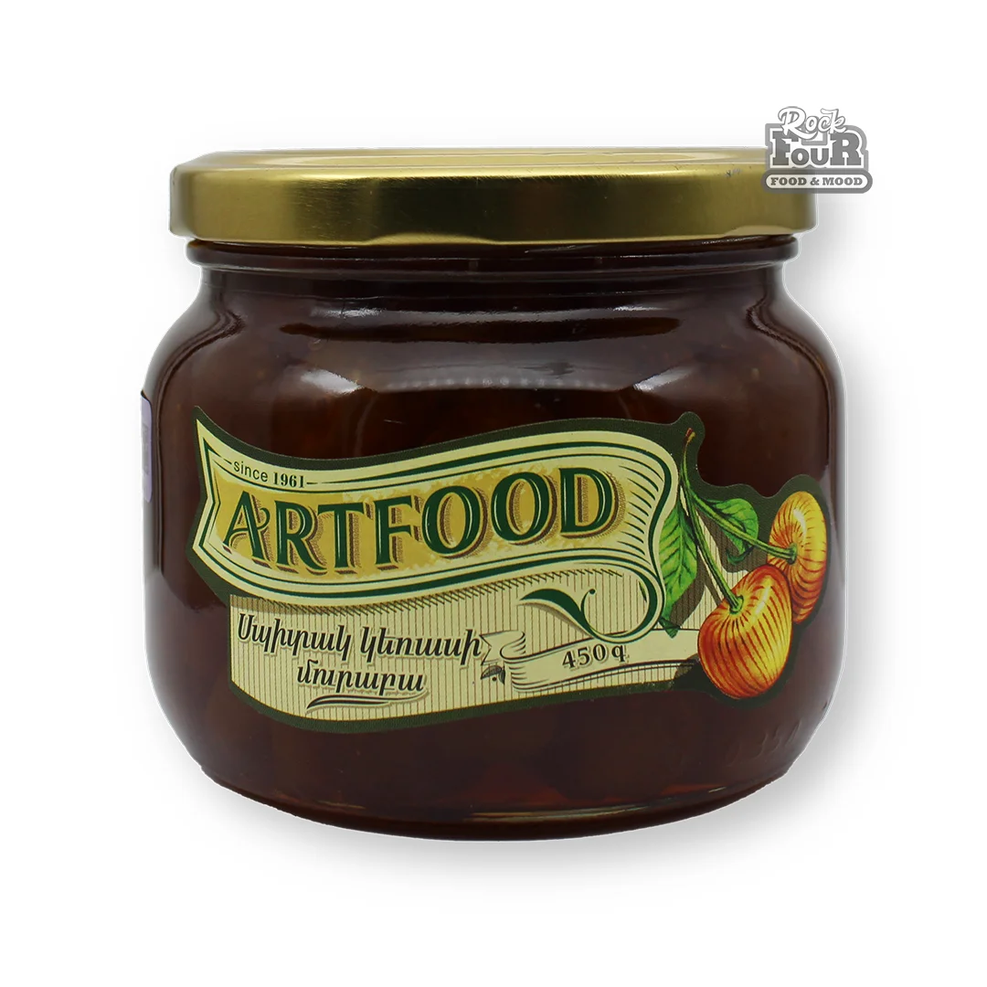 Jam "Artfood" white cherry 450g